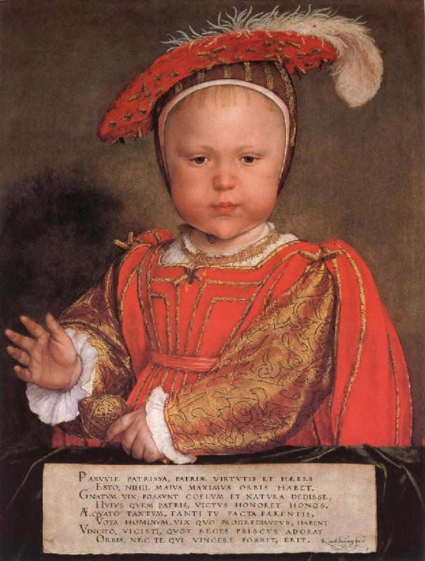Hans Holbein Edward VI as a child oil painting image